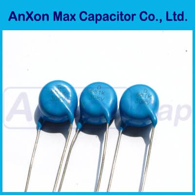 30KV 680PF Disc Type High Voltage Capacitor